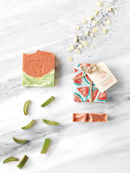 Juicy Watermelon Soap Mild exfoliating 80gr